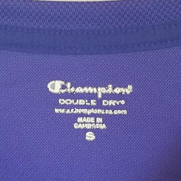 **SOLD** Champion Purple Women's Athletic Shirt - Picture 3 of 5
